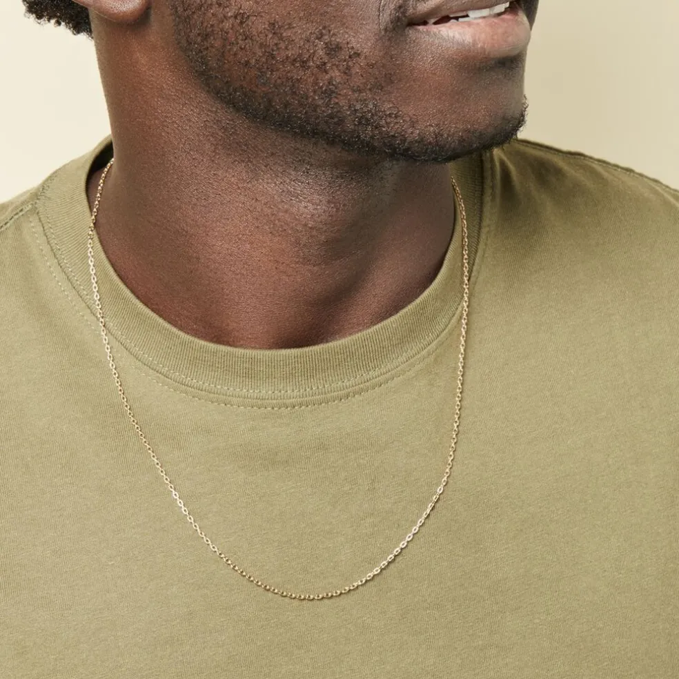 Chaîne Vince Plaqué Or Jaune