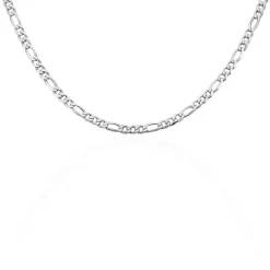 Chaîne Vivian Alternee 1/3 Argent Blanc