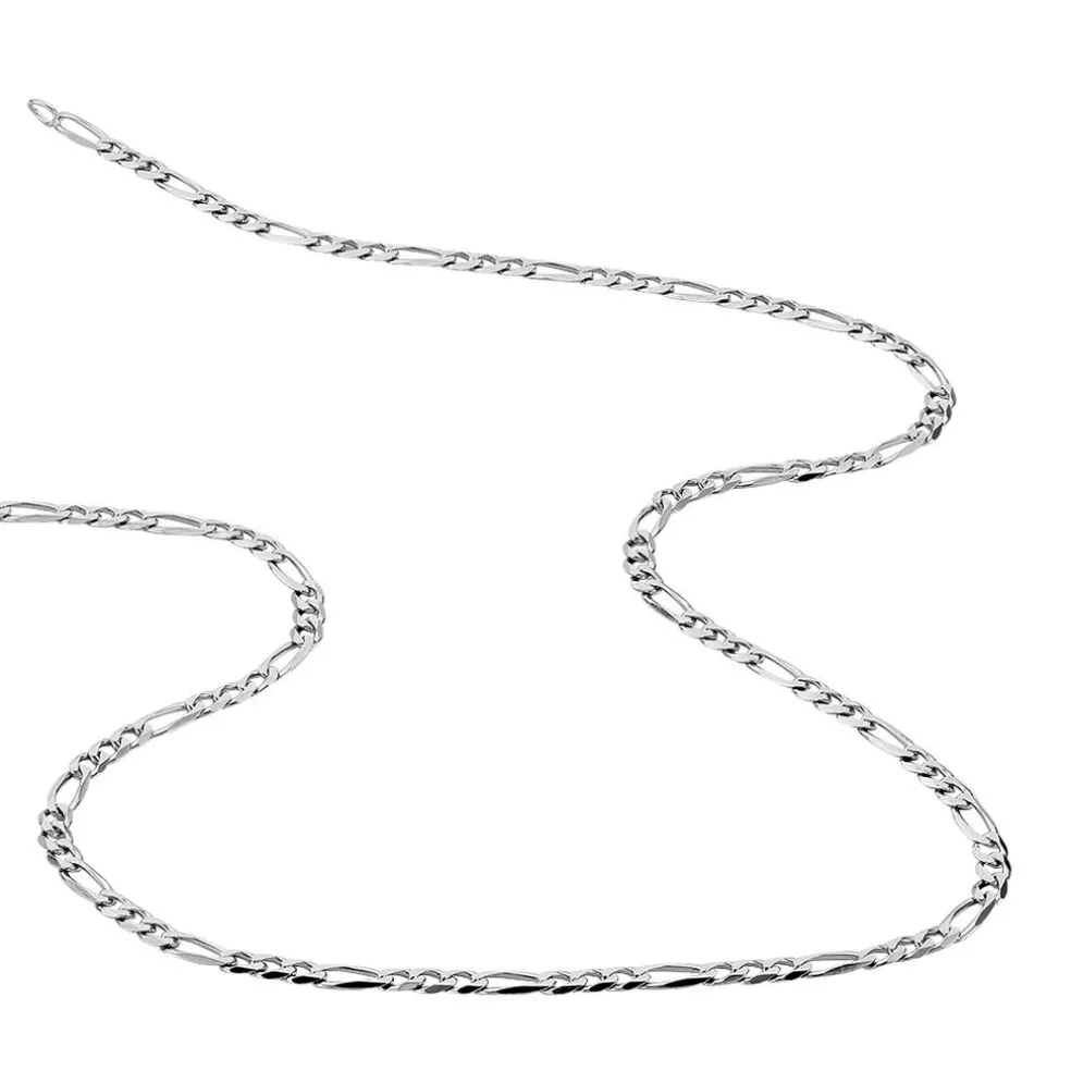 Chaîne Vivian Argent Blanc