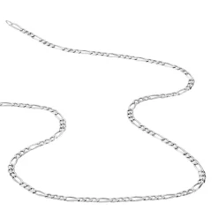 Chaîne Vivian Argent Blanc