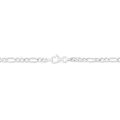 Chaîne Vivian Maille Alternee 1/3 Argent Blanc