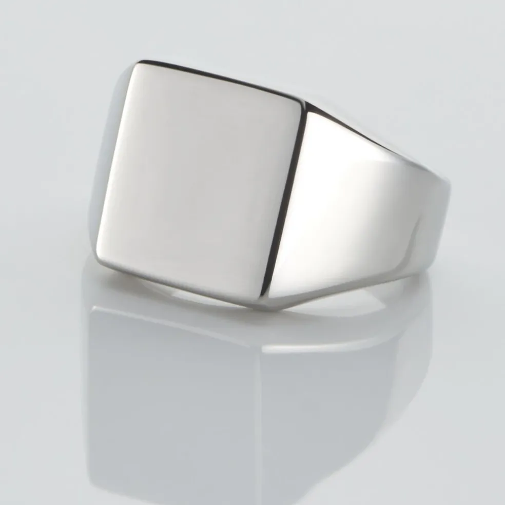 Chevaliere Acier Blanc Winebald