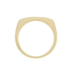 Chevaliere Plaqué Or Gregh Email