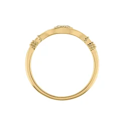 Chevalière Azteque Plaqué Or Jaune