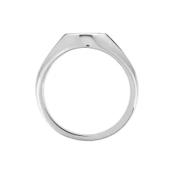 Chevalière Chesley Argent Blanc Oxyde De Zirconium