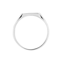 Chevalière Gringoire Argent Blanc