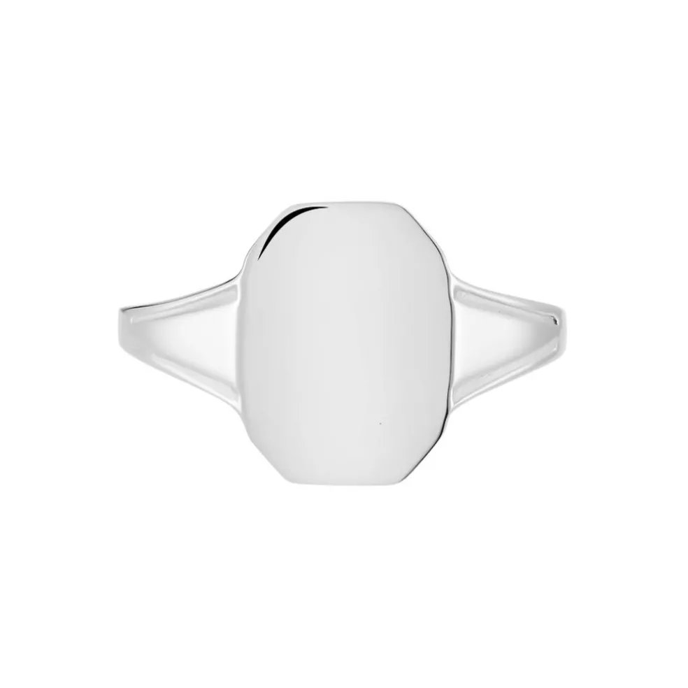 Chevalière Kaleo Argent Blanc