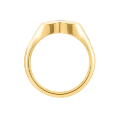 Chevalière Philia Acier Doré