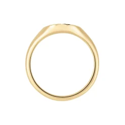 Chevalière Plaqué Or Florenz Oxyde De Zirconium