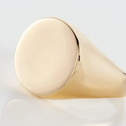 Chevalière Plaqué Or Jaune Aureliano