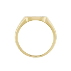 Chevalière Plaqué Or Khepri Oxyde De Zirconium