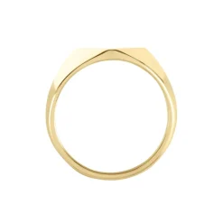 Chevalière Sebastiano Plaqué Or Jaune