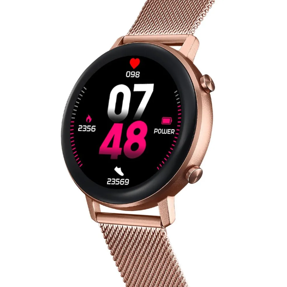 Coffret De Montre Lotus Connectée Smartwach Noir