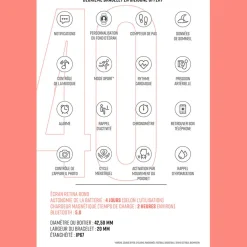 Coffret De Montre Lotus Connectée Smartwach Noir