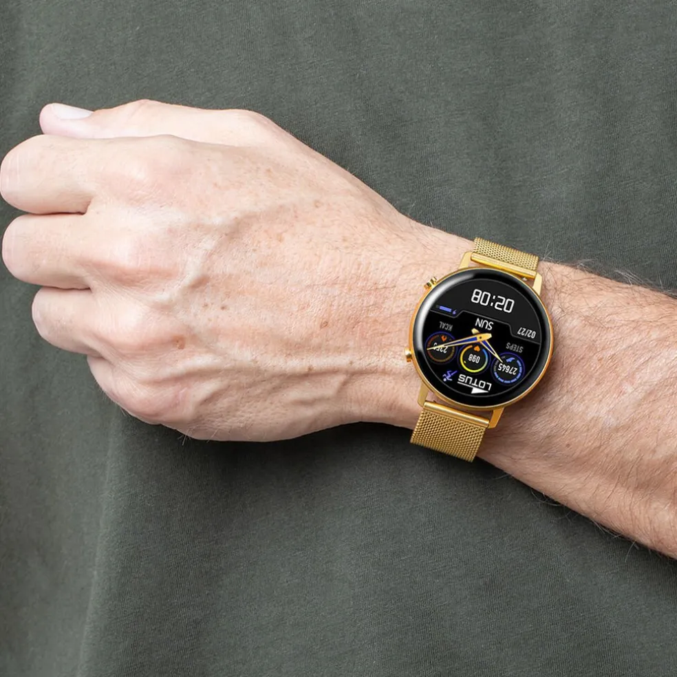 Coffret De Montre Lotus Connectée Smartwach Noir