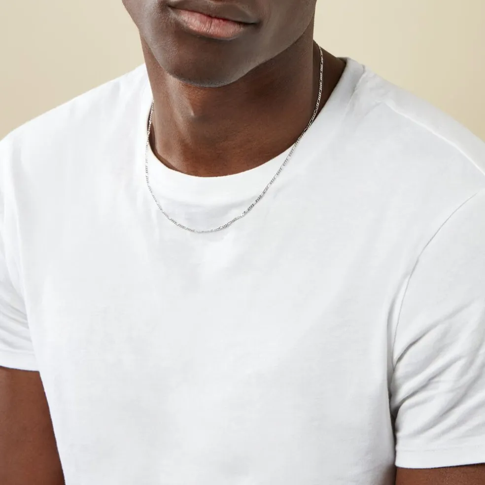 Collie Maille Vivian Argent Blanc