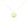 Collier Abani Or Jaune Nacre