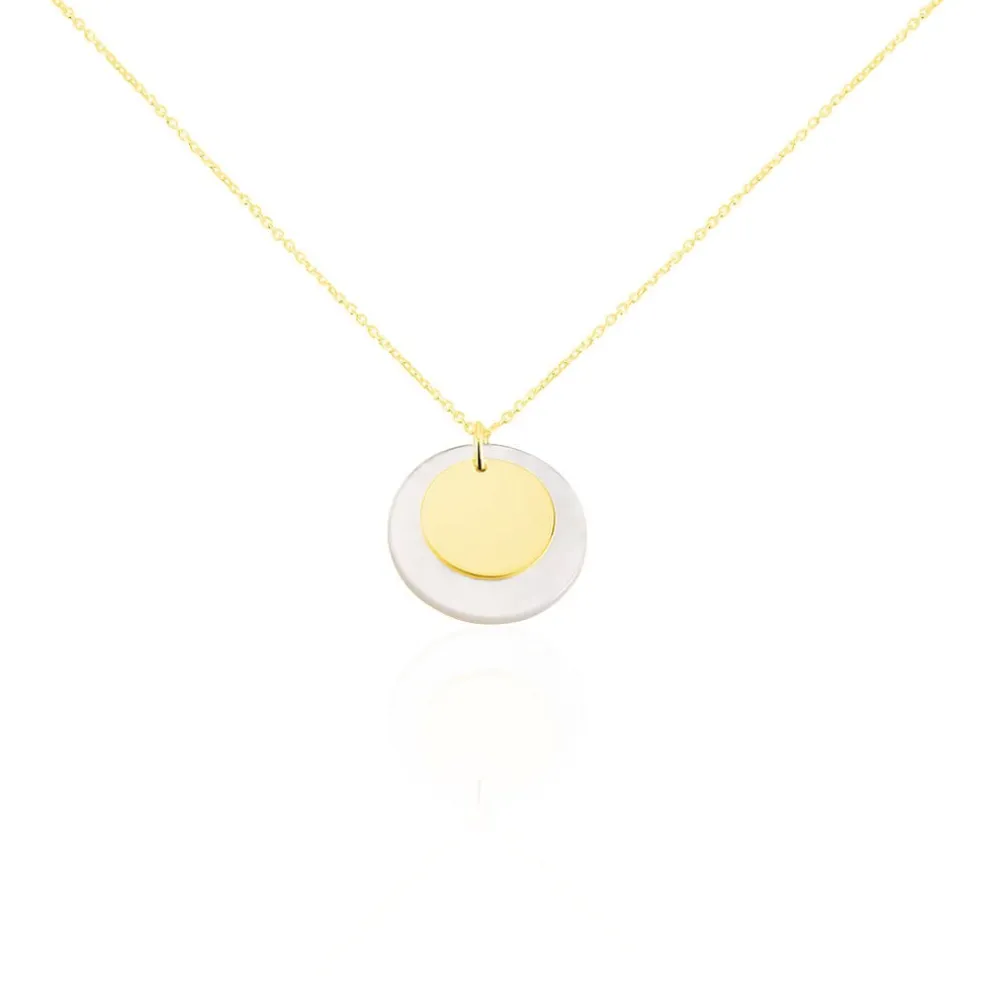 Collier Abani Or Jaune Nacre