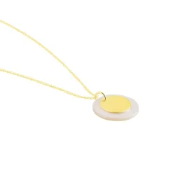 Collier Abani Or Jaune Nacre