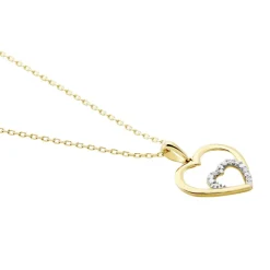 Collier Abeni Or Jaune Diamant