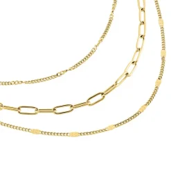 Collier Abiel Acier Doré