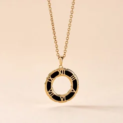 Collier Achille Plaqué Or Jaune