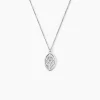 Collier Adelaida Argent Blanc