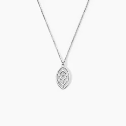 Collier Adelaida Argent Blanc