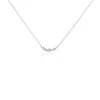 Collier Adonia Argent Blanc Oxyde De Zirconium