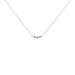Collier Adriana Argent Blanc Oxyde De Zirconium