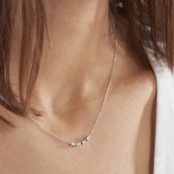 Collier Adriana Argent Blanc Oxyde De Zirconium
