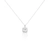 Collier Adrienne Or Blanc Oxyde De Zirconium