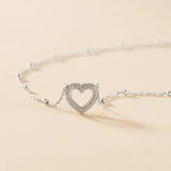 Collier Aella Argent Blanc