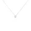 Collier Agota Or Blanc Diamant