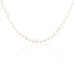 Collier Aicha Or Jaune Perle De Culture D'akoya