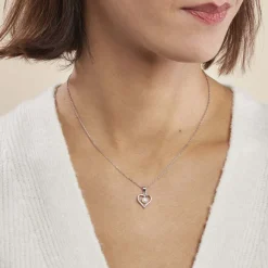 Collier Ainhoa Maille Forçat Argent Blanc Perle De Culture