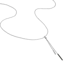 Collier Ainhoaa Or Blanc Diamant