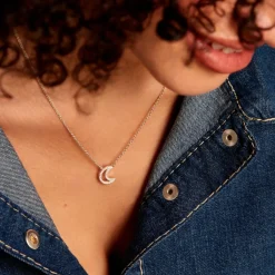 Collier Aisha Argent Blanc Oxyde De Zirconium