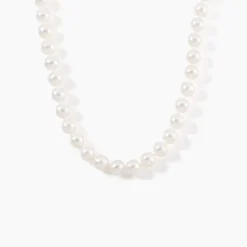 Collier Akoya Or Jaune Perle De Culture D'akoya