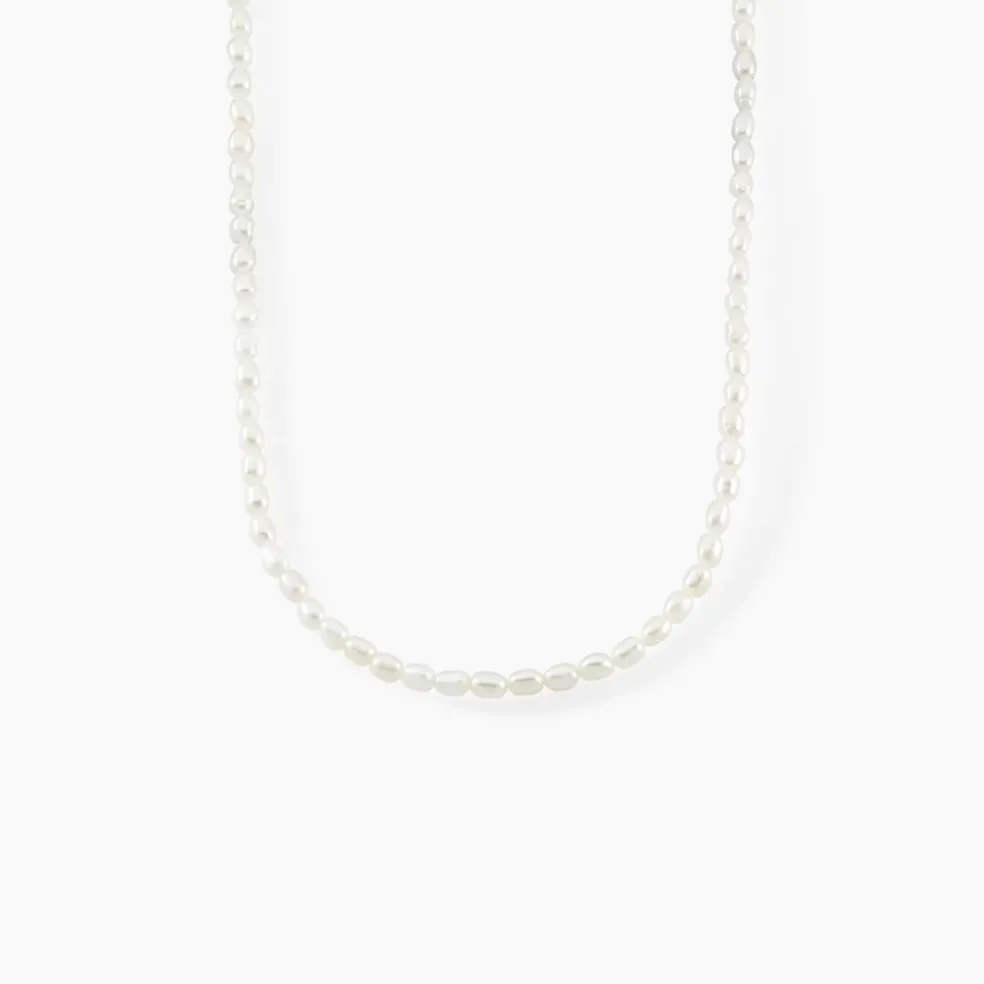 Collier Alceste Or Jaune Perle De Culture