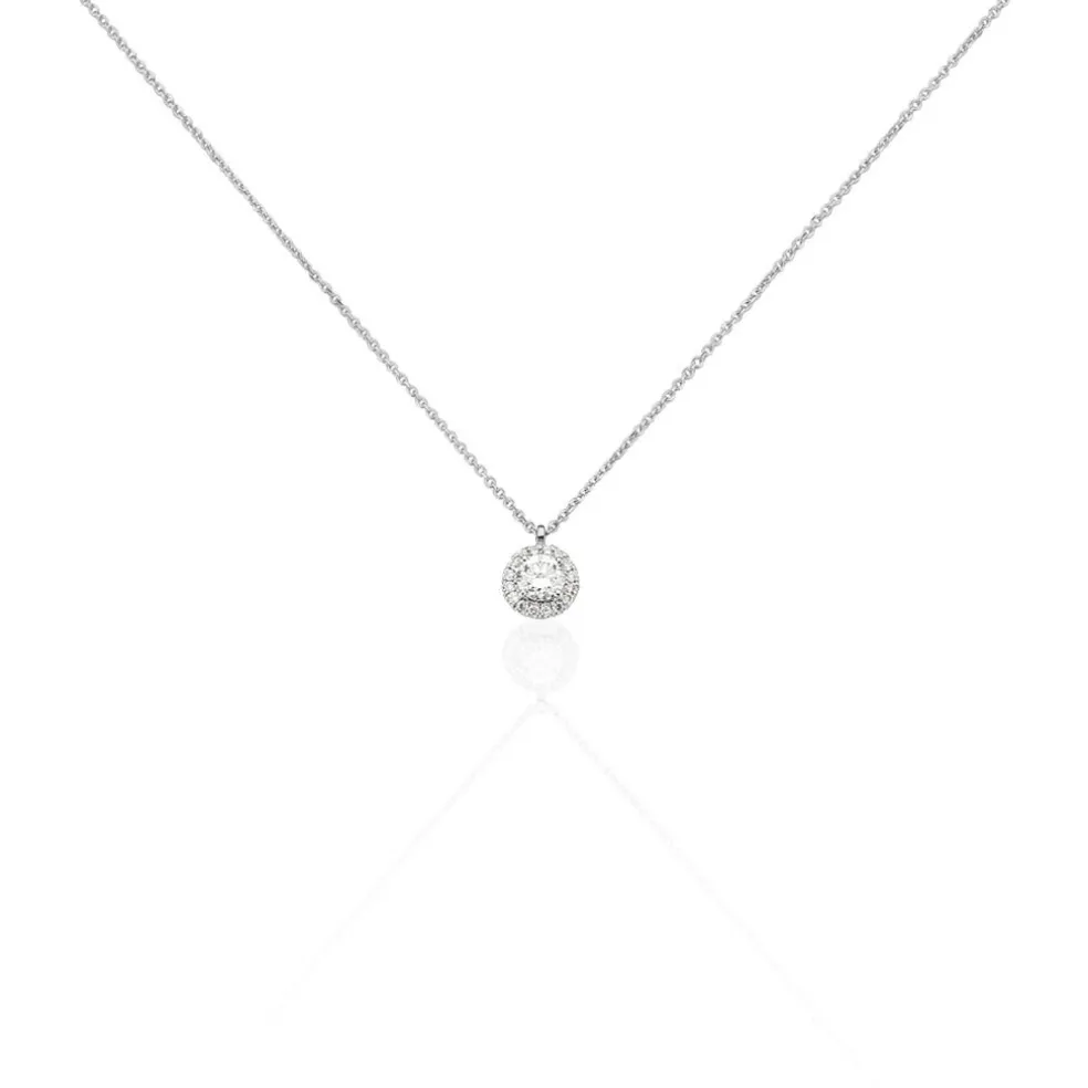 Collier Alexa Or Blanc Diamant