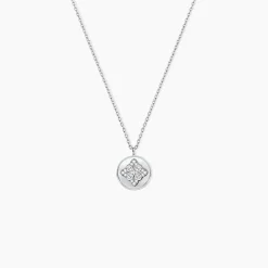 Collier Alexine Argent Blanc Oxyde De Zirconium