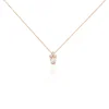Collier Alicea Or Rose Diamant