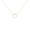Collier Alysone Argent Rose Oxyde De Zirconium