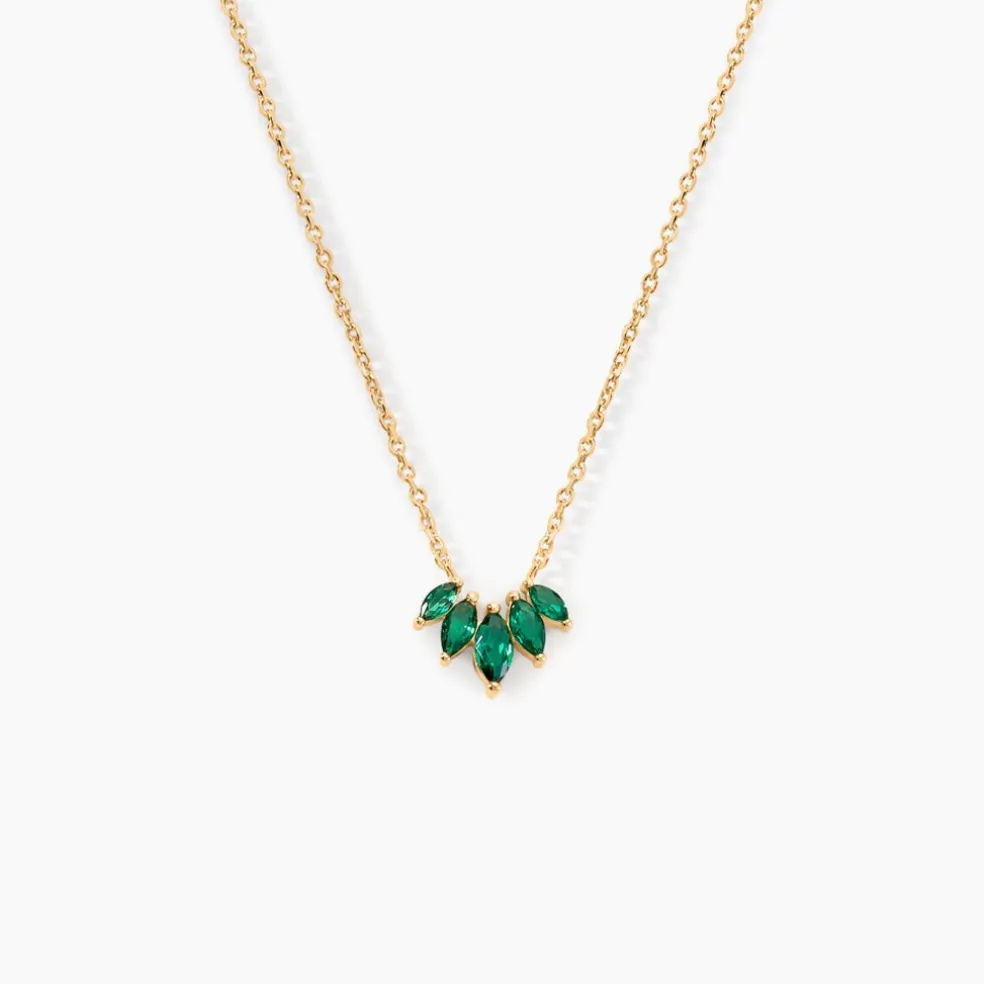 Collier Amazonia Plaqué Or Jaune Oxyde De Zirconium