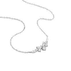 Collier Amissa Argent Blanc Oxyde De Zirconium