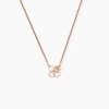 Collier Amorette Argent Rose