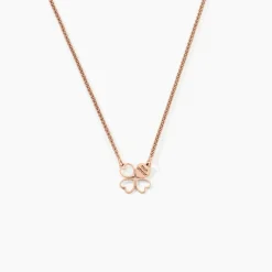 Collier Amorette Argent Rose