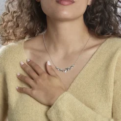 Collier Andeol Argent Blanc Oxyde De Zirconium