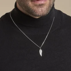 Collier Angyalka Acier Blanc